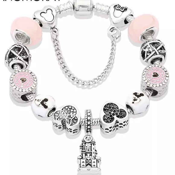 Crystal Mickey Minnie Beads Bracelet & Bangle - Picture 3 of 3